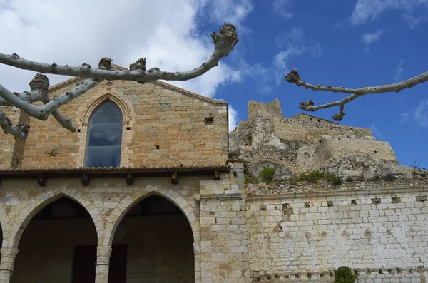 Medeltidsstaden Morella, Castellon i Spanien — Stockfoto