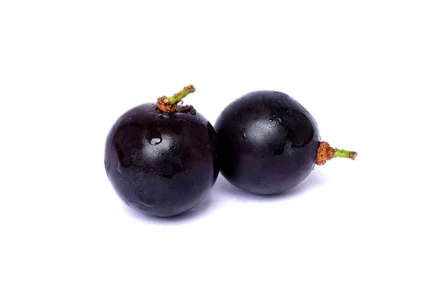 Nahaufnahme von frischen schwarzen kernlosen Trauben — Stockfoto