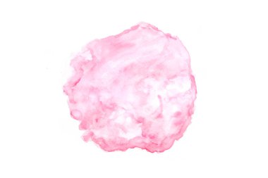 Beyaz bir arkaplanda el boyası ile kağıda sıçrayan soyut suluboya dokusu.