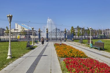 Kazan şehir. Kentsel mimari