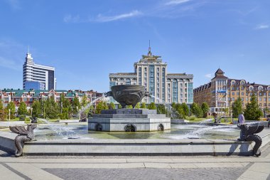 Kazan şehir. Kentsel mimari