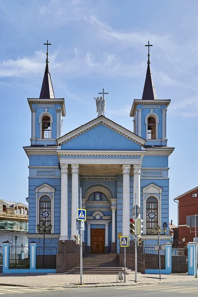 Город Казань. Католицизм Святого Креста — стоковое фото