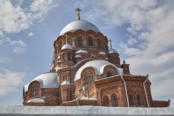 Île-ville de Sviyazhsk. Cathédrale Notre-Dame de la Joie de tous ceux qui sont attristés — Photo