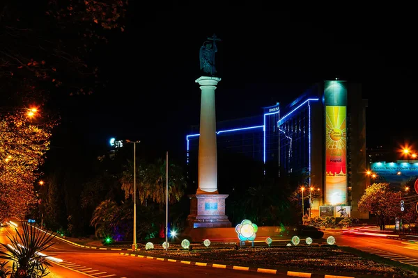 Sochi Boa Noite Passeios Turísticos Pela Cidade — Fotografia de Stock