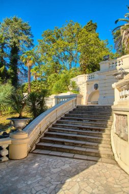 Sochi. Milli Park Botanik Bahçesi. Sonbahar