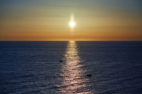 Sochi Mar Negro Puesta Sol — Foto de Stock