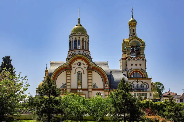 Rusia Sochi Abril 2018 Iglesia San Vladimir Igual Los Apóstoles — Foto de Stock