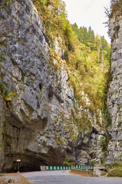 Autumn landscapes of mountainous Abkhazia