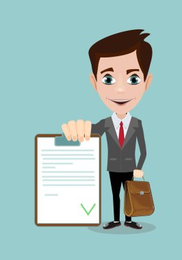 Adam bir takım, işadamı tutun görevlerin listesi.