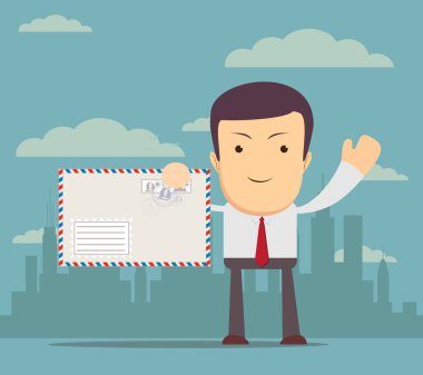 İş adamı holding zarfı