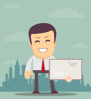 İş adamı holding zarfı