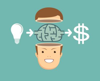 işadamı oluşturur para fikir