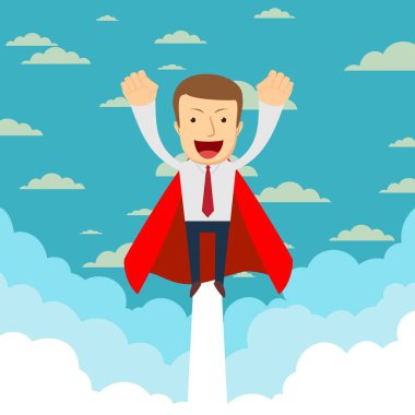 İş kahraman ya da Uçan Bulut ile süper kahraman