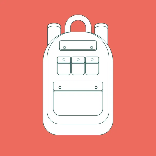 Repack icon simple flat illustration . — стоковый вектор