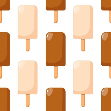 Dondurmalı, parlak, düz bir desen..