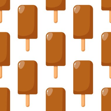 Dondurmalı, parlak, düz bir desen..