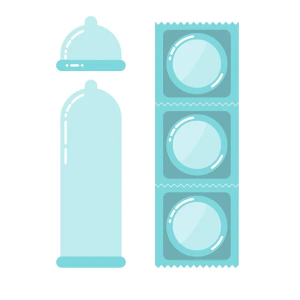 Kondom vektor illustration — Stock vektor