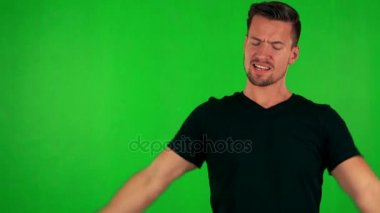 Beyaz adam stretchs kas