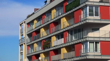 daireler modern yüksek katlı blok 
