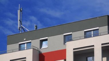 daireler modern yüksek katlı blok 