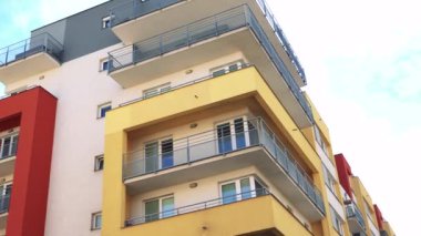 daireler modern yüksek katlı blok 