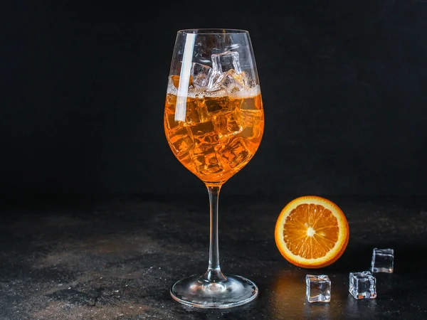 Citron Orange Agrumes Boisson Glacée Soda Menu Concept Fond Alimentaire — Photo