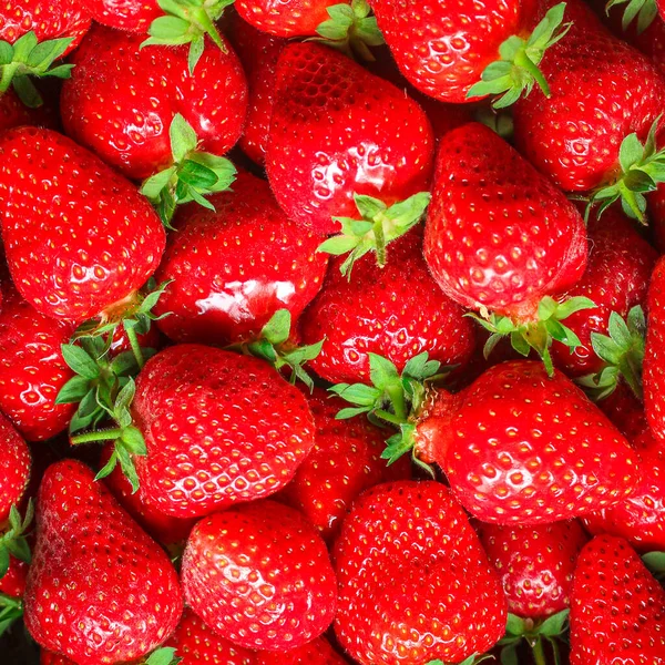 Strawberryripe Dan Juicy Berriesmenu Konsep Makanan Sehat Disajikan Ruang Salinan — Stok Foto