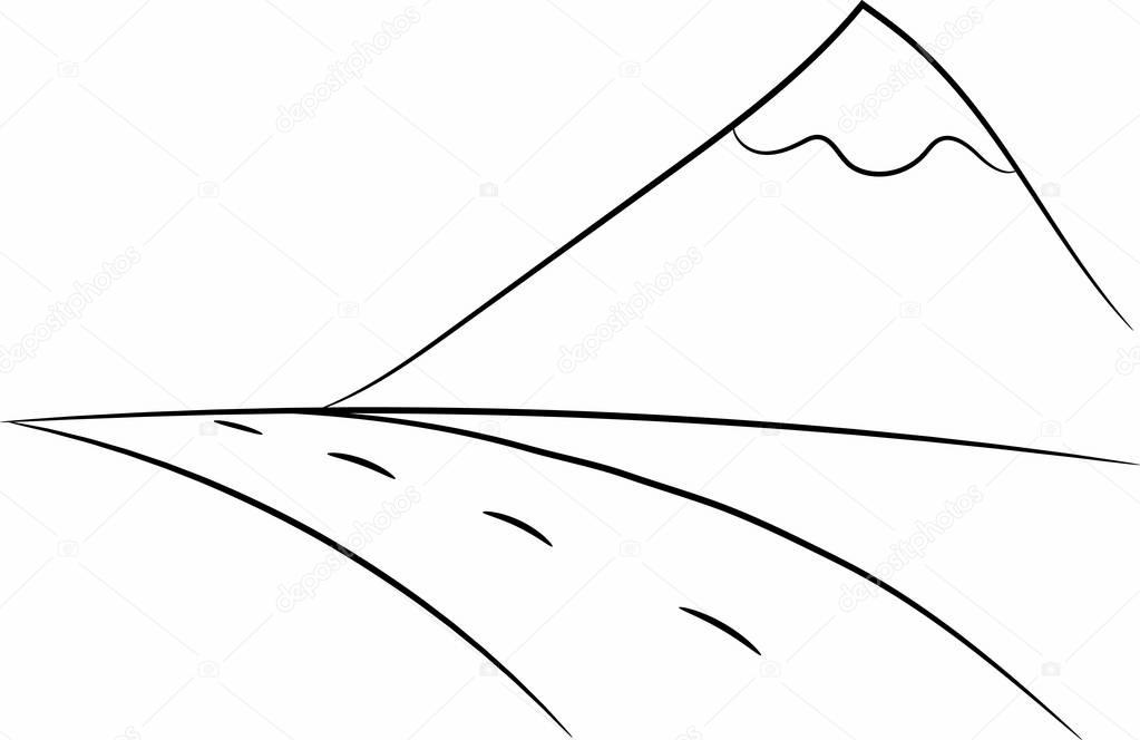 Carretera, autopista, carretera, asfalto, naturaleza ...