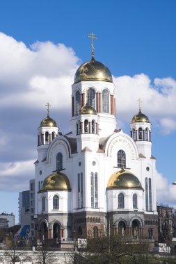 Ekaterinburg. Tapınak-on-Blood .