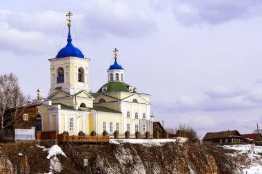 Rusya. St. George Kilisesi. Sloboda köyü. Sverdlovsk oblast.
