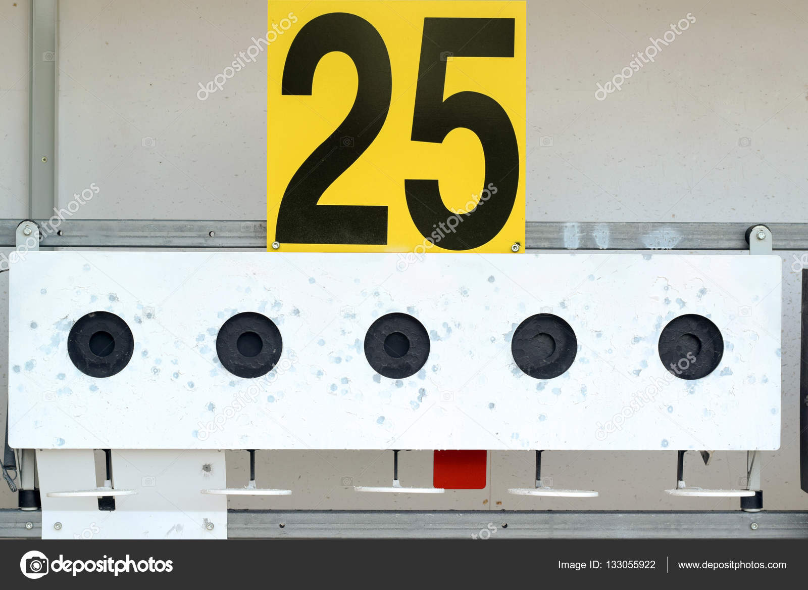 Biathlon Target Sports To Rifle Shooting Stock Photo C Vlerijse 133055922