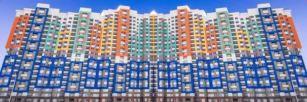 住宅の超高層住宅のパノラマ — ストック写真