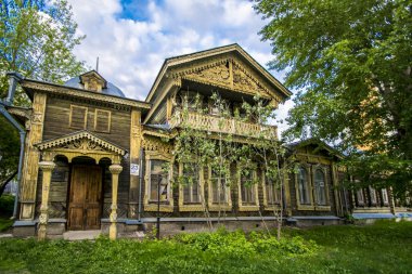 Ekaterinburg. Şehir merkezinde popüler bir yer