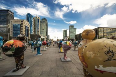 Kazakistan. Astana. Expo - 2017 şehir merkezi .