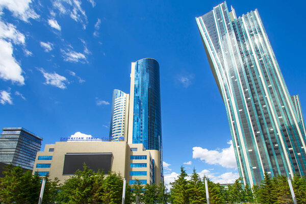 Казахстан. Астана. Бульвар Нуржол
 .