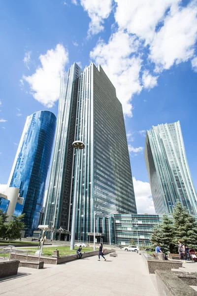 Kazajstán. Astana. Bulevar Nurzhol  . —  Fotos de Stock
