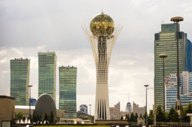 Kazakhstan . Astana . Nurzhol Boulevard . 