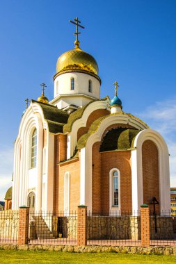 Rusya. Ekaterinburg. Kilisenin Prens Vladimir adına