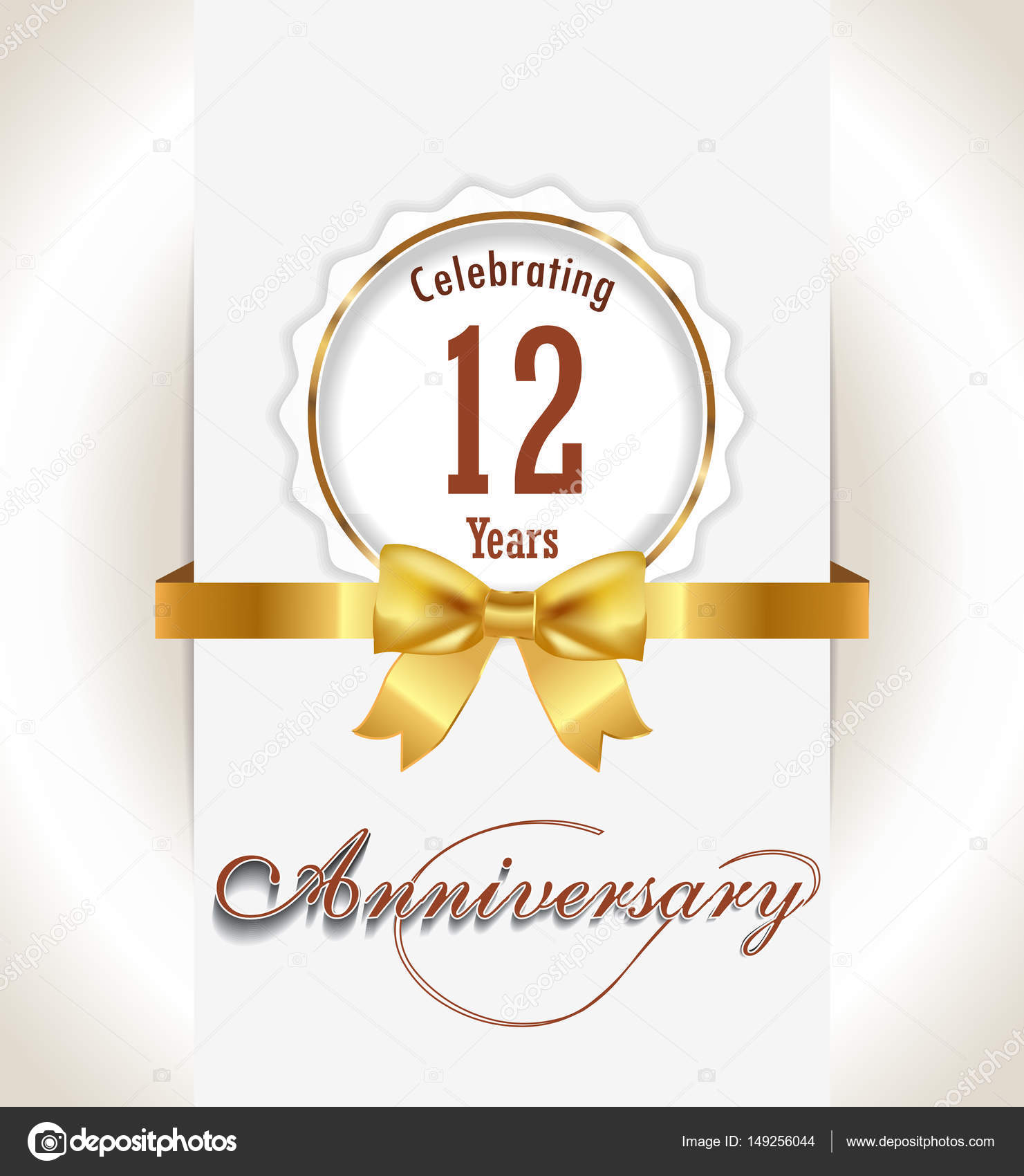 Anniversary background, Anniversary celebration invitation card vector eps  10 Stock Photo by ©atulvermabhai 149256044