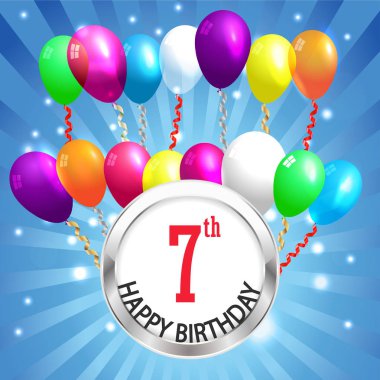 Arka plan yıldönümü, yıldönümü kutlama davetiye kartı vektör eps 10