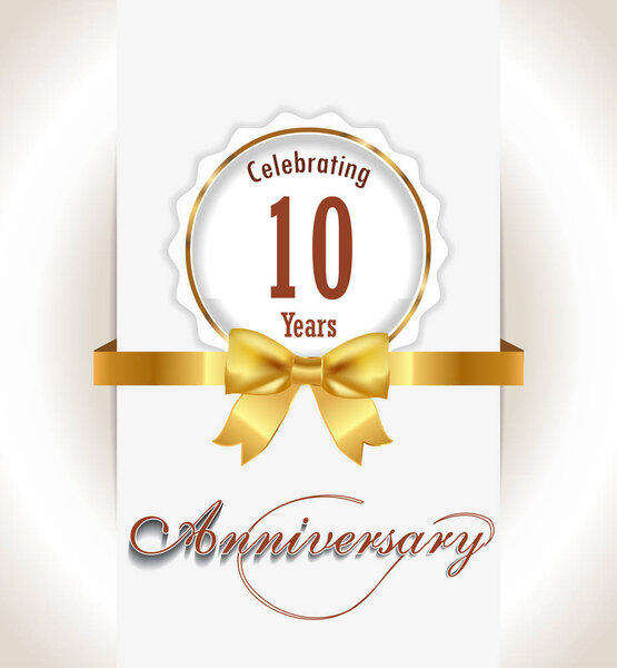 Предыстория, пригласительный билет на празднование юбилея
