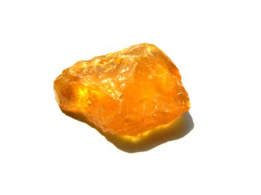 beyaz arkaplanda reçine izole