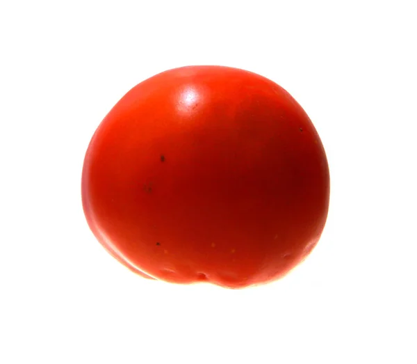 Tomate aislado sobre fondo blanco — Foto de Stock