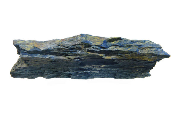 уголь изолирован на белом фоне