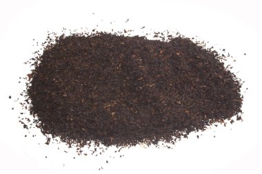 Beyaz arka plan üzerinde izole çay