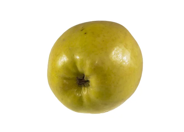 Manzana aislada sobre fondo blanco — Foto de Stock