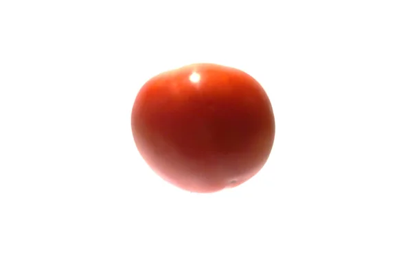 Tomate aislado sobre fondo blanco — Foto de Stock