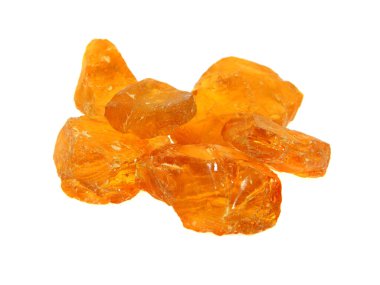                                beyaz arkaplanda reçine izole