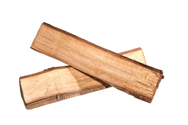 Firewood Isolated White Background — Stock Photo, Image