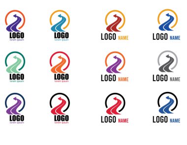 Beyaz arkaplanda izole edilmiş ulaşım tasarımı için yol sembolleri ve piktogramlar